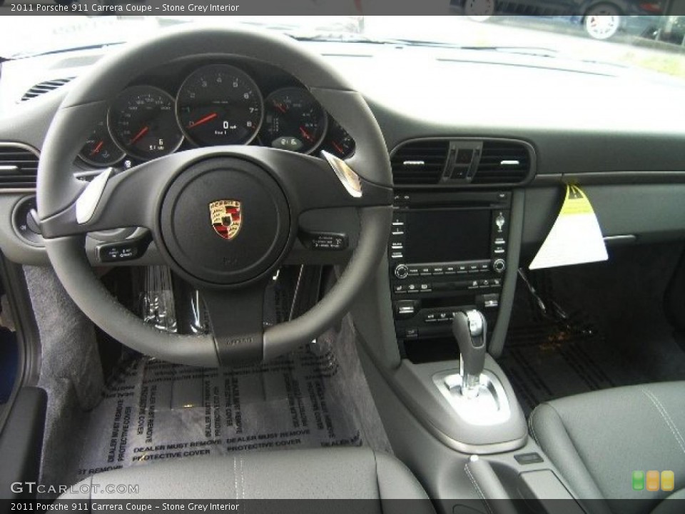 Stone Grey Interior Photo for the 2011 Porsche 911 Carrera Coupe #37410314