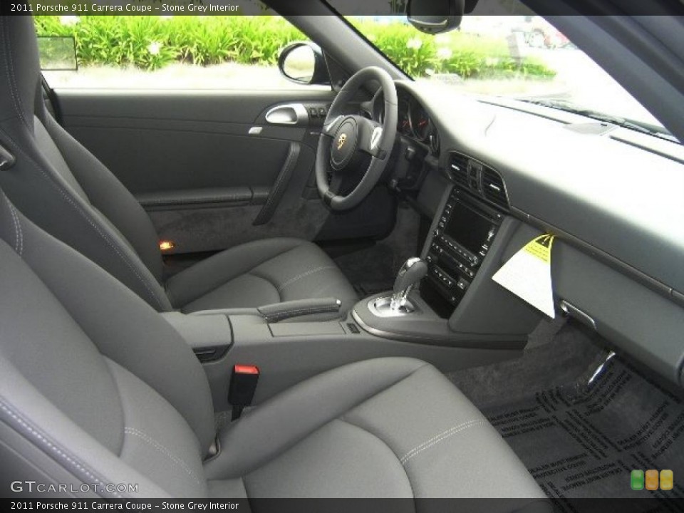 Stone Grey Interior Photo for the 2011 Porsche 911 Carrera Coupe #37410342