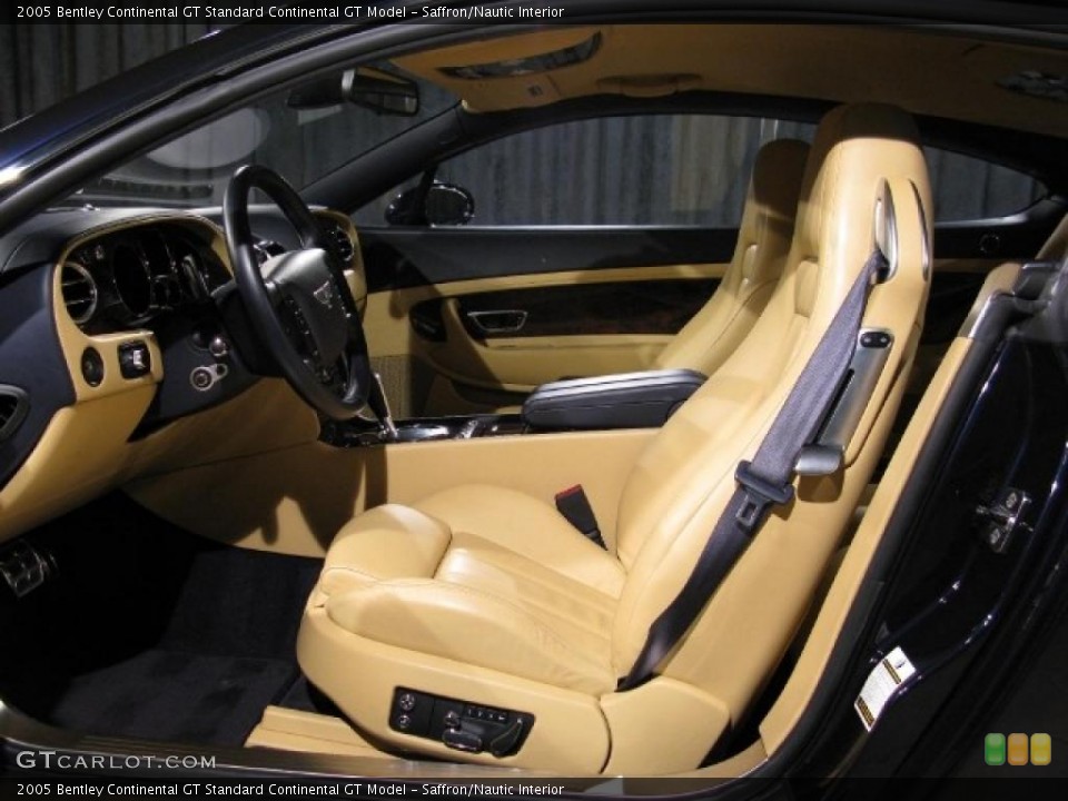 Saffron/Nautic Interior Photo for the 2005 Bentley Continental GT  #37429854