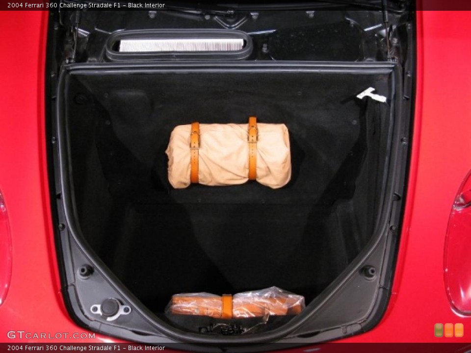 Black Interior Trunk for the 2004 Ferrari 360 Challenge Stradale F1 #37432450