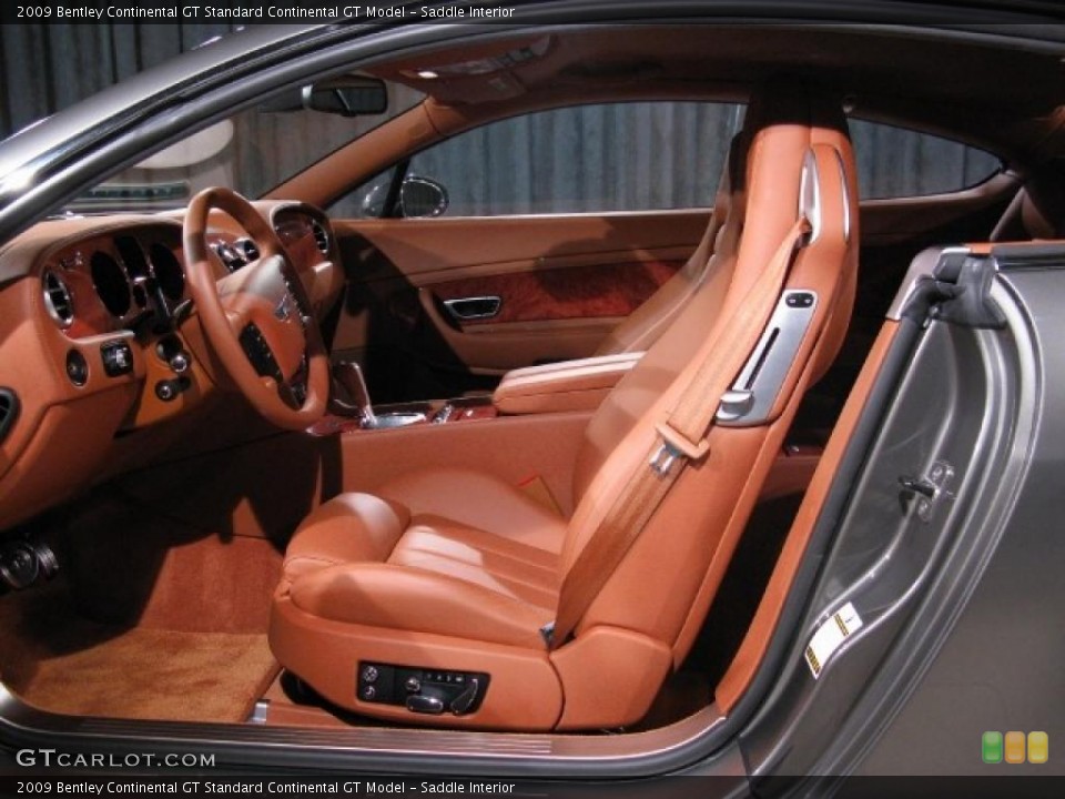 Saddle Interior Photo for the 2009 Bentley Continental GT  #37434550