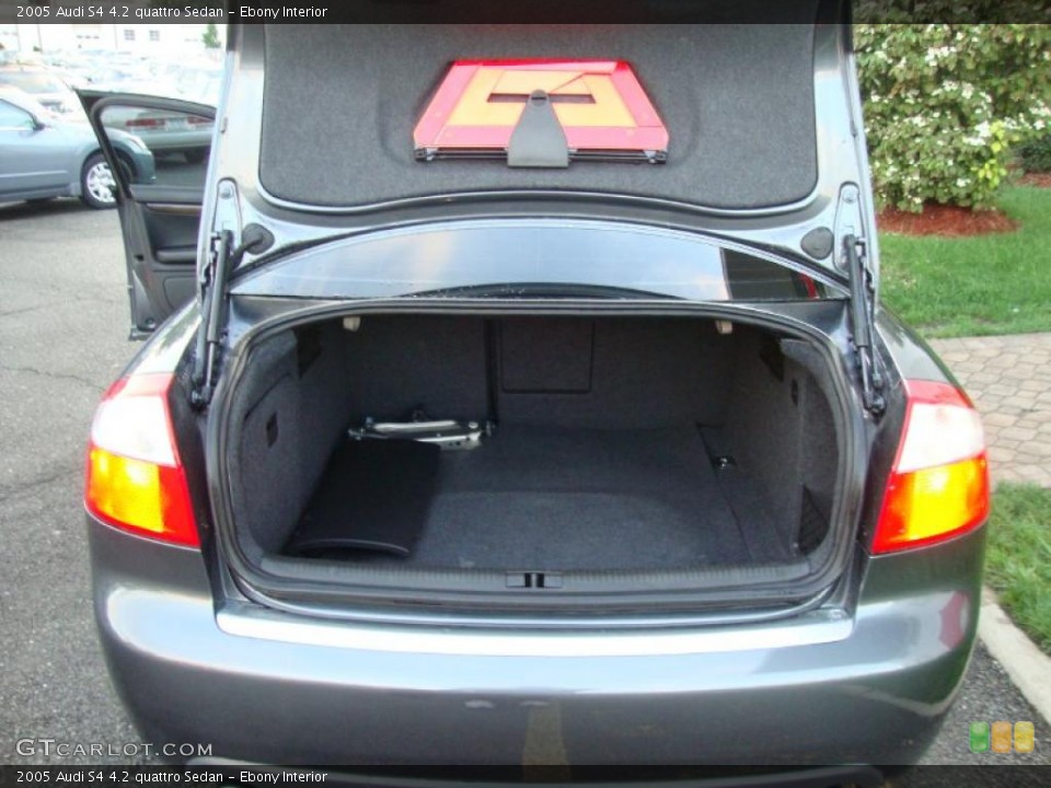Ebony Interior Trunk for the 2005 Audi S4 4.2 quattro Sedan #37441462