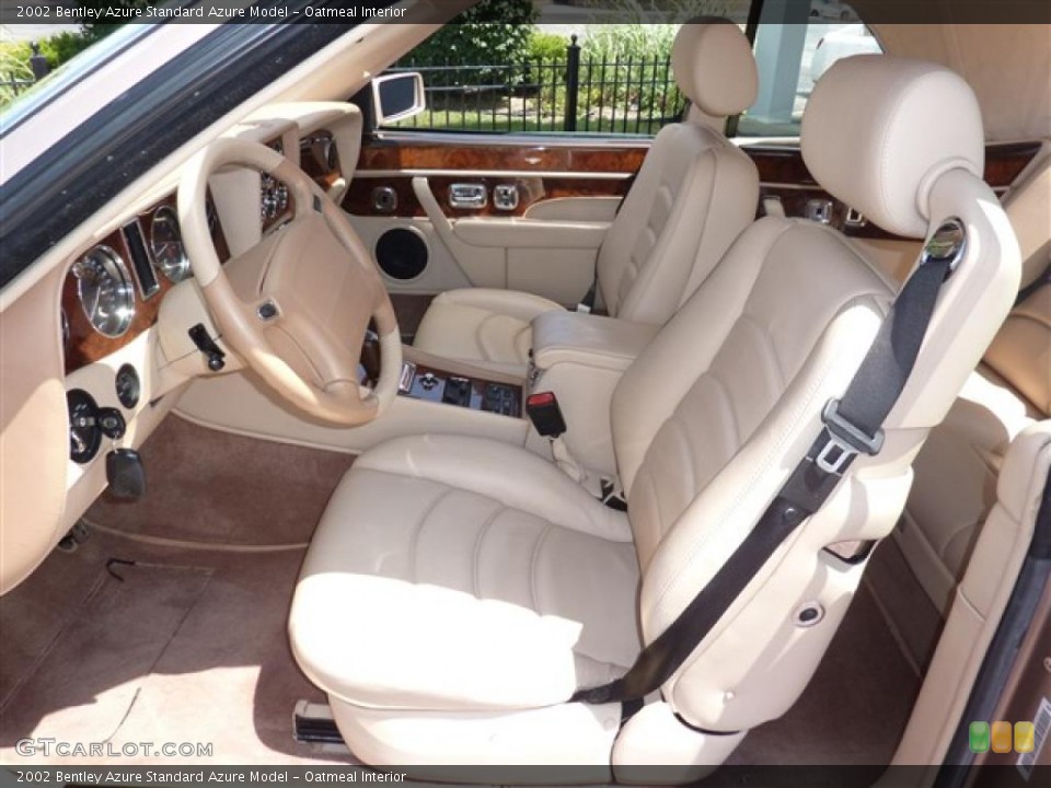 Oatmeal Interior Photo for the 2002 Bentley Azure  #37441794