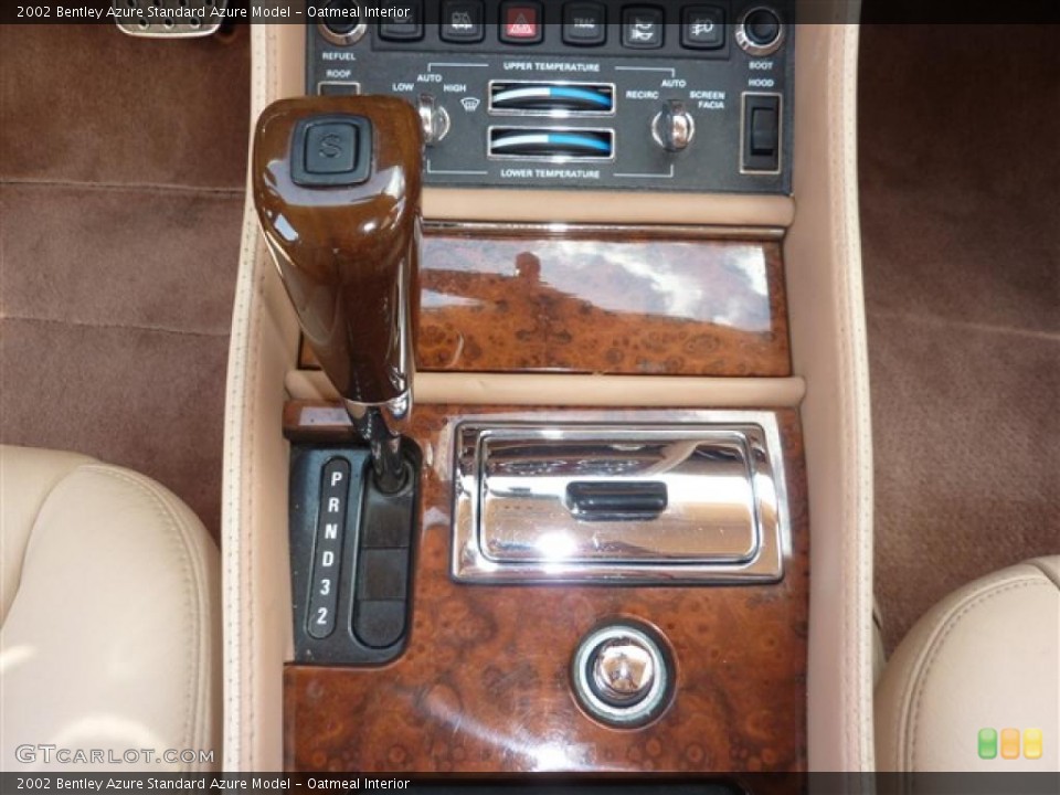 Oatmeal Interior Transmission for the 2002 Bentley Azure  #37441974