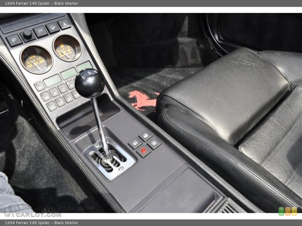 Black Interior Transmission for the 1994 Ferrari 348 Spider #37443542