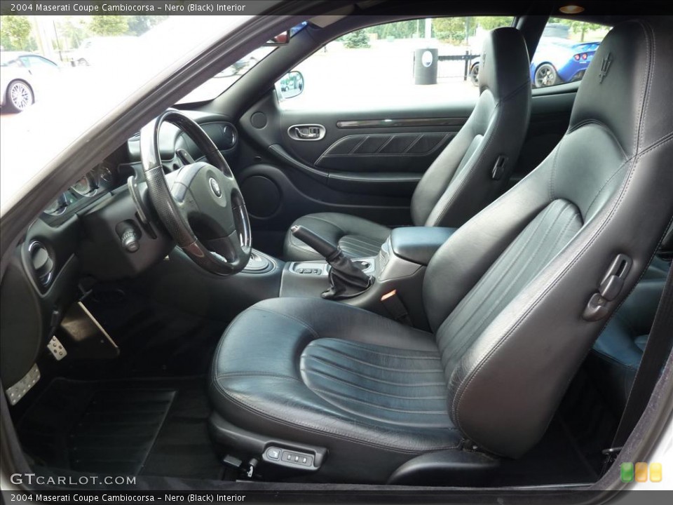 Nero (Black) Interior Photo for the 2004 Maserati Coupe Cambiocorsa #37443812