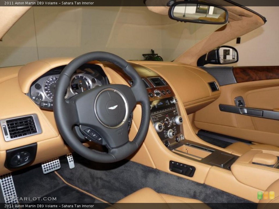 Sahara Tan Interior Photo for the 2011 Aston Martin DB9 Volante #37443930