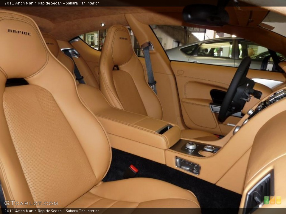 Sahara Tan 2011 Aston Martin Rapide Interiors