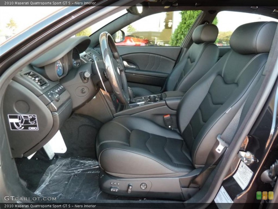 Nero Interior Photo for the 2010 Maserati Quattroporte Sport GT S #37446818