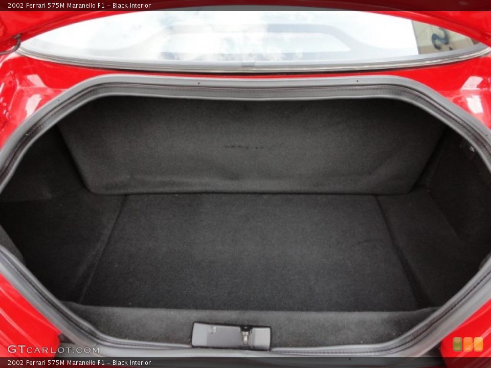 Black Interior Trunk for the 2002 Ferrari 575M Maranello F1 #37447674