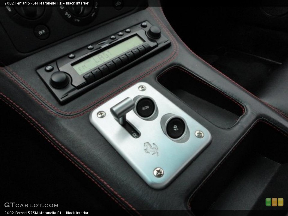 Black Interior Transmission for the 2002 Ferrari 575M Maranello F1 #37447830