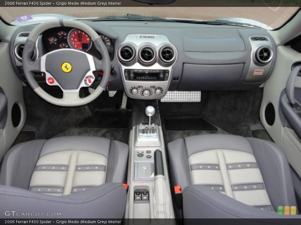 Grigio Medio (Medium Grey) Interior Photo for the 2006 Ferrari F430 Spider #37449490