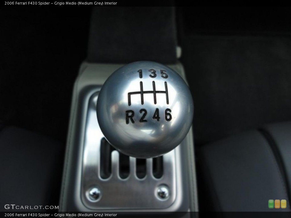 Grigio Medio (Medium Grey) Interior Transmission for the 2006 Ferrari F430 Spider #37449570