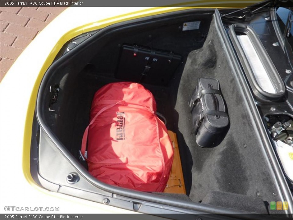 Black Interior Trunk for the 2005 Ferrari F430 Coupe F1 #37450933