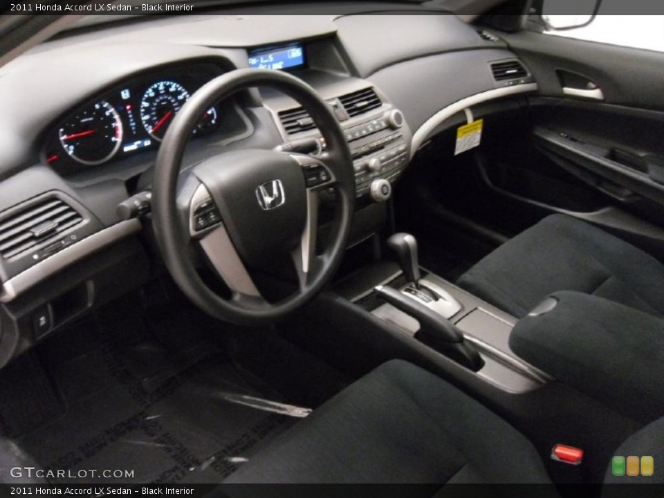 Black Interior Photo for the 2011 Honda Accord LX Sedan #37451341