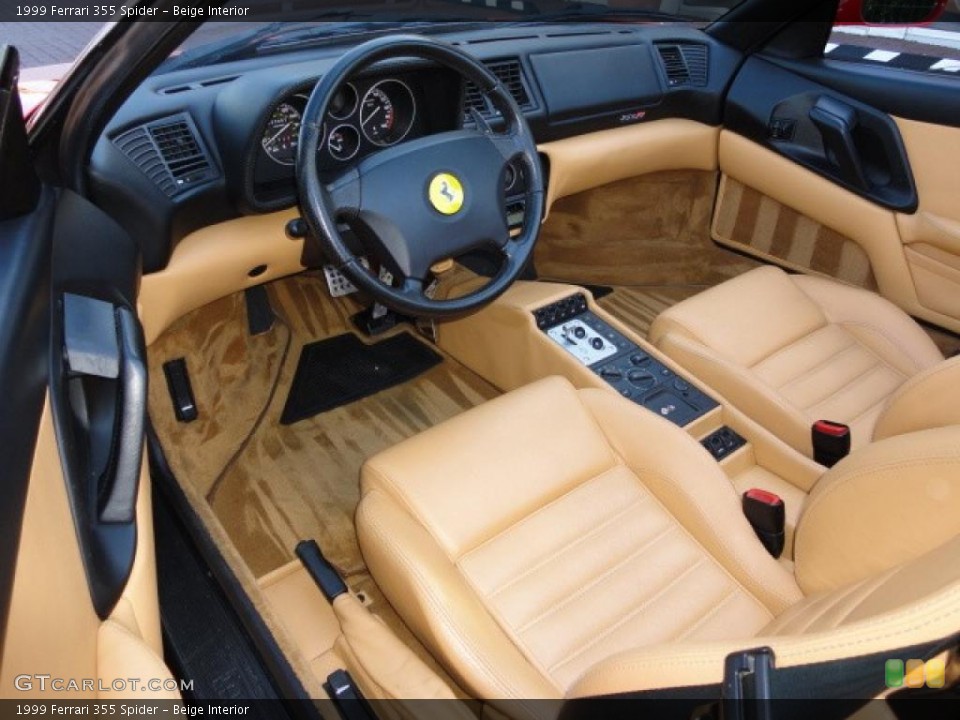 Beige Interior Photo for the 1999 Ferrari 355 Spider #37451487