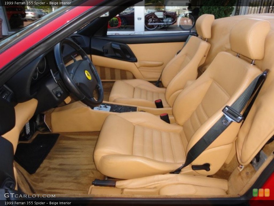Beige Interior Photo for the 1999 Ferrari 355 Spider #37451501