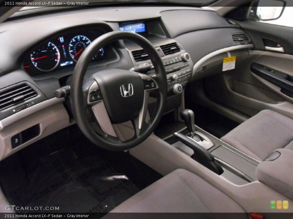 Gray Interior Photo for the 2011 Honda Accord LX-P Sedan #37451801