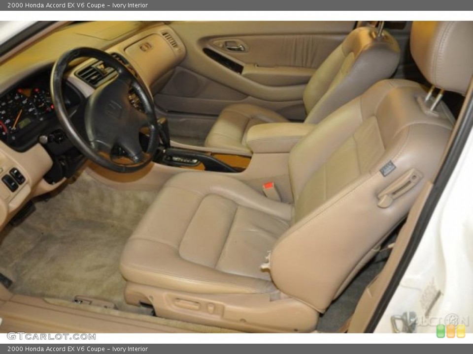 Ivory Interior Photo for the 2000 Honda Accord EX V6 Coupe #37476453
