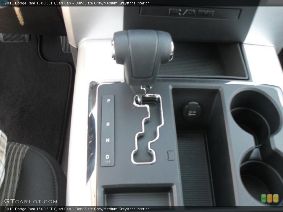 Dark Slate Gray/Medium Graystone Interior Transmission for the 2011 Dodge Ram 1500 SLT Quad Cab #37479297
