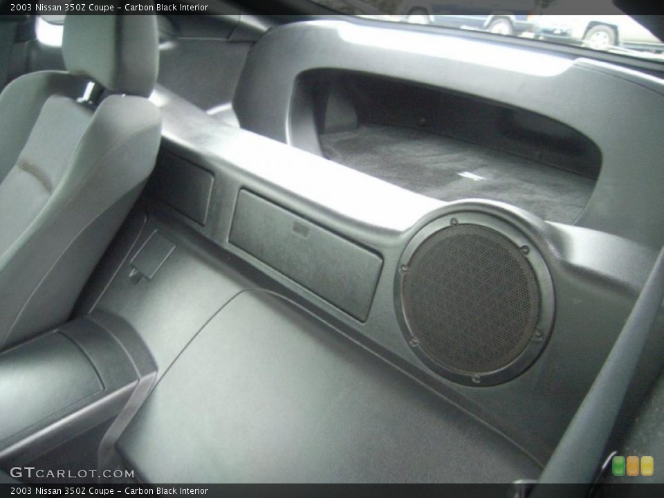 Carbon Black Interior Trunk for the 2003 Nissan 350Z Coupe #37480383