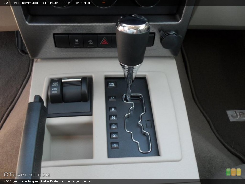 Pastel Pebble Beige Interior Transmission for the 2011 Jeep Liberty Sport 4x4 #37480517