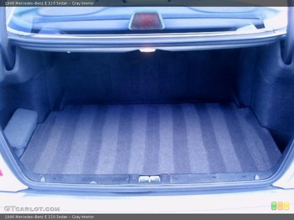 Gray Interior Trunk for the 1996 Mercedes-Benz E 320 Sedan #37484265