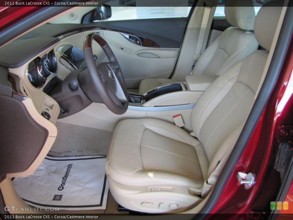 Cocoa/Cashmere Interior Photo for the 2011 Buick LaCrosse CXS #37487589