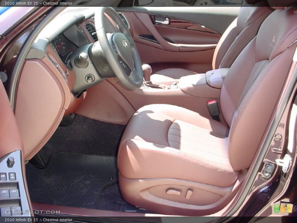 Chestnut Interior Photo for the 2010 Infiniti EX 35 #37495092