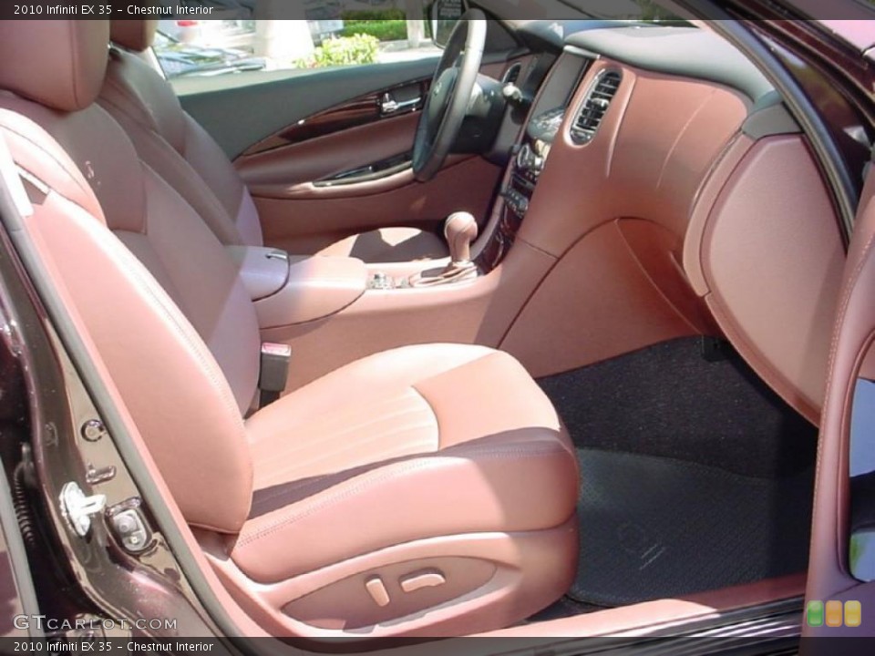 Chestnut Interior Photo for the 2010 Infiniti EX 35 #37495124