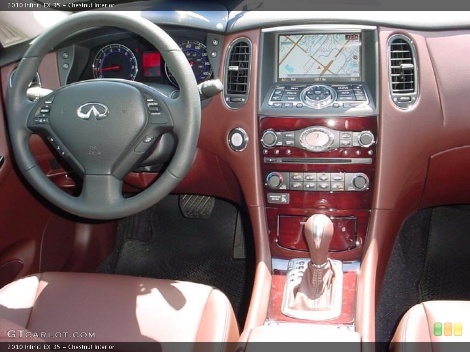 Chestnut Interior Photo for the 2010 Infiniti EX 35 #37495236