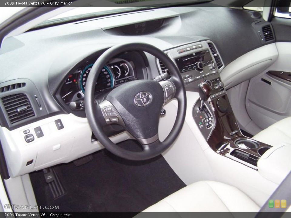 Gray Interior Photo for the 2009 Toyota Venza V6 #37496452