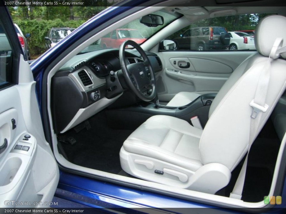 Gray Interior Photo for the 2007 Chevrolet Monte Carlo SS #37496628