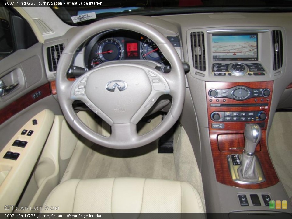 Wheat Beige Interior Photo for the 2007 Infiniti G 35 Journey Sedan #37506513