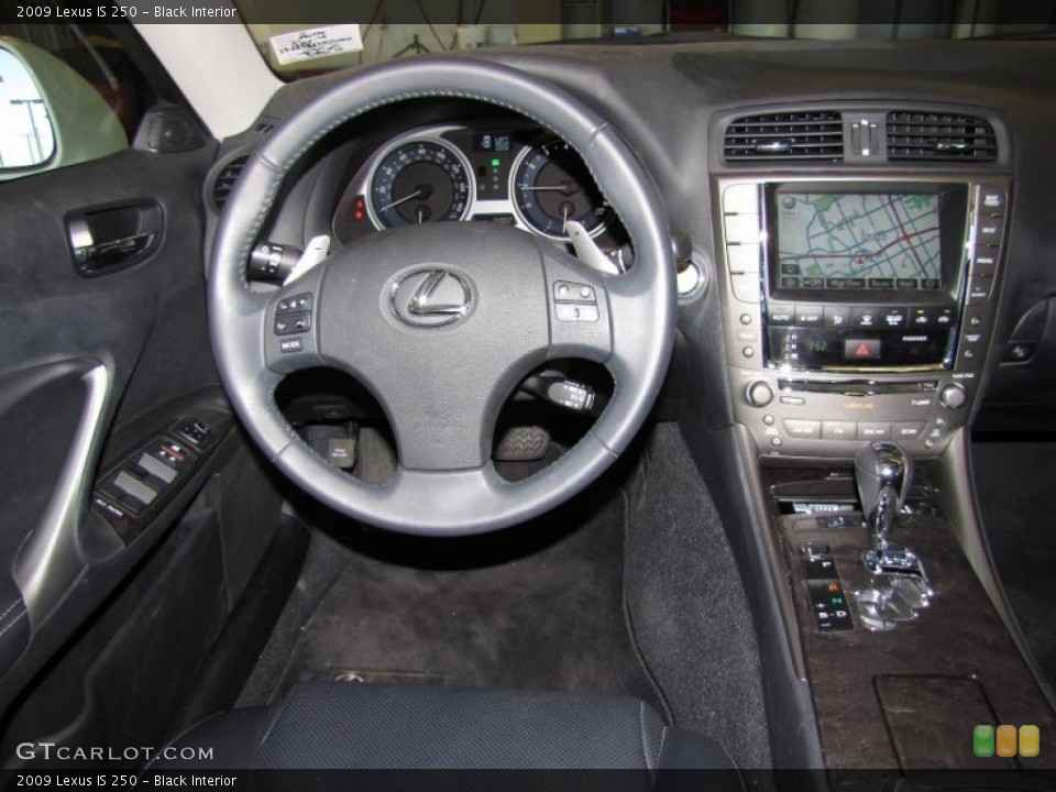 Black Interior Photo for the 2009 Lexus IS 250 #37506801