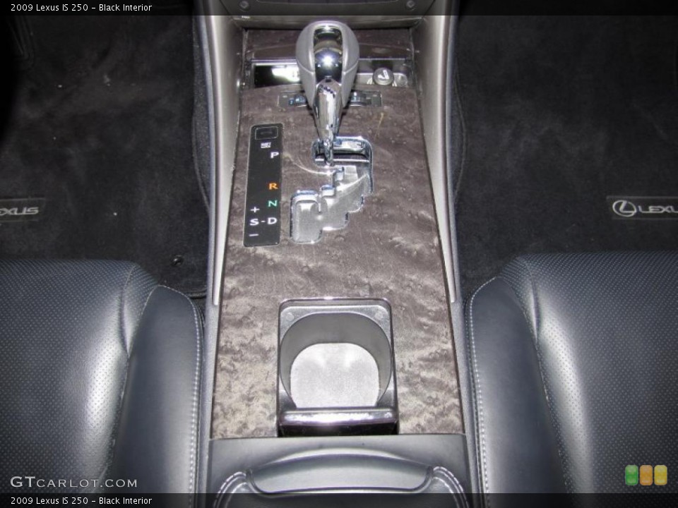 Black Interior Transmission for the 2009 Lexus IS 250 #37506837