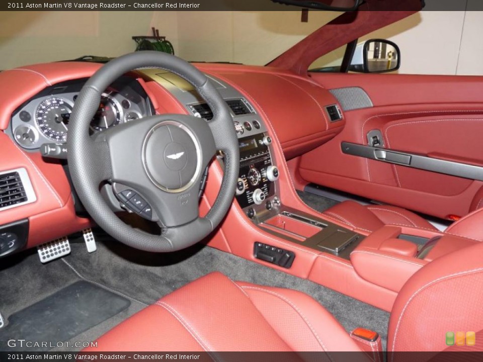 Chancellor Red Interior Photo for the 2011 Aston Martin V8 Vantage Roadster #37523100