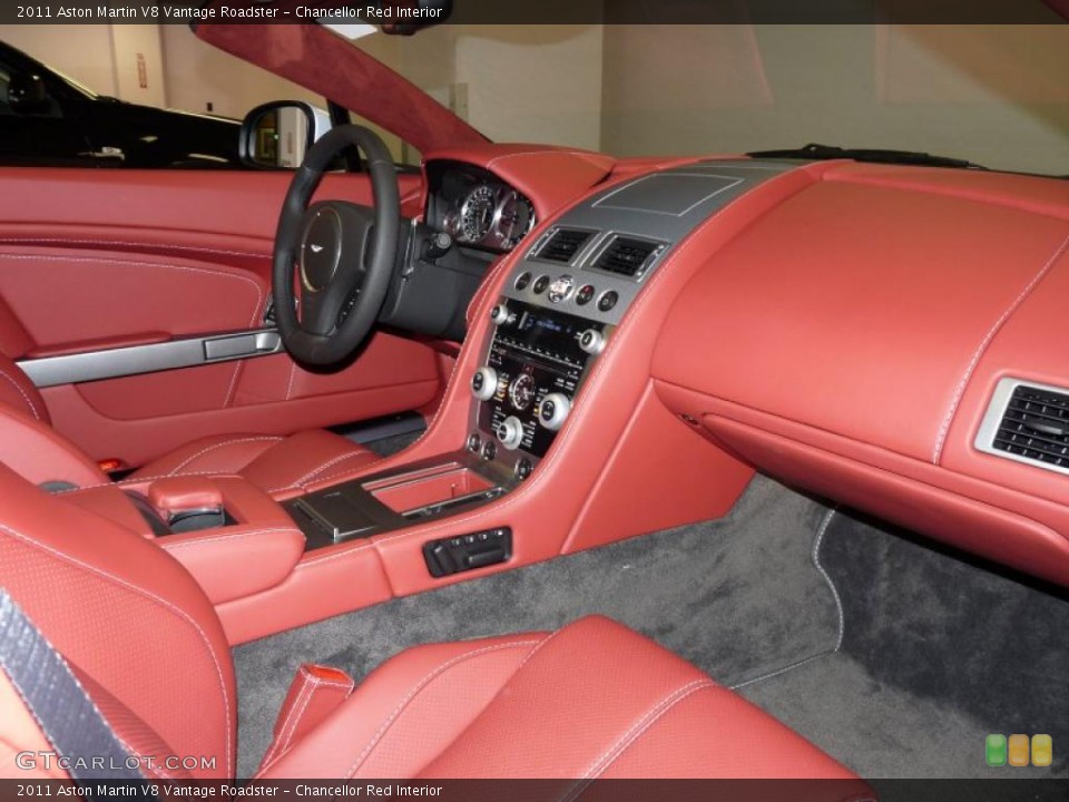 Chancellor Red 2011 Aston Martin V8 Vantage Interiors