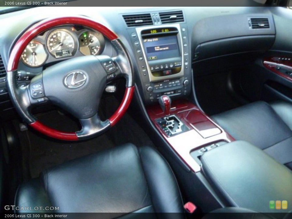 Black Interior Photo for the 2006 Lexus GS 300 #37524823