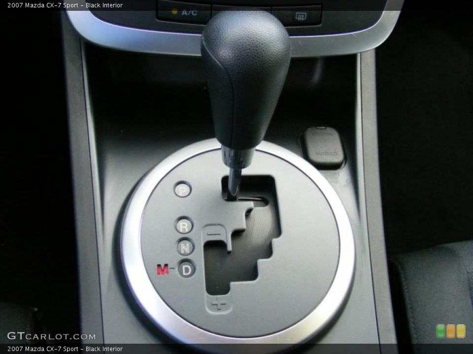 Black Interior Transmission for the 2007 Mazda CX-7 Sport #37527711
