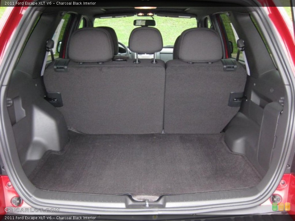 Charcoal Black Interior Trunk for the 2011 Ford Escape XLT V6 #37534796