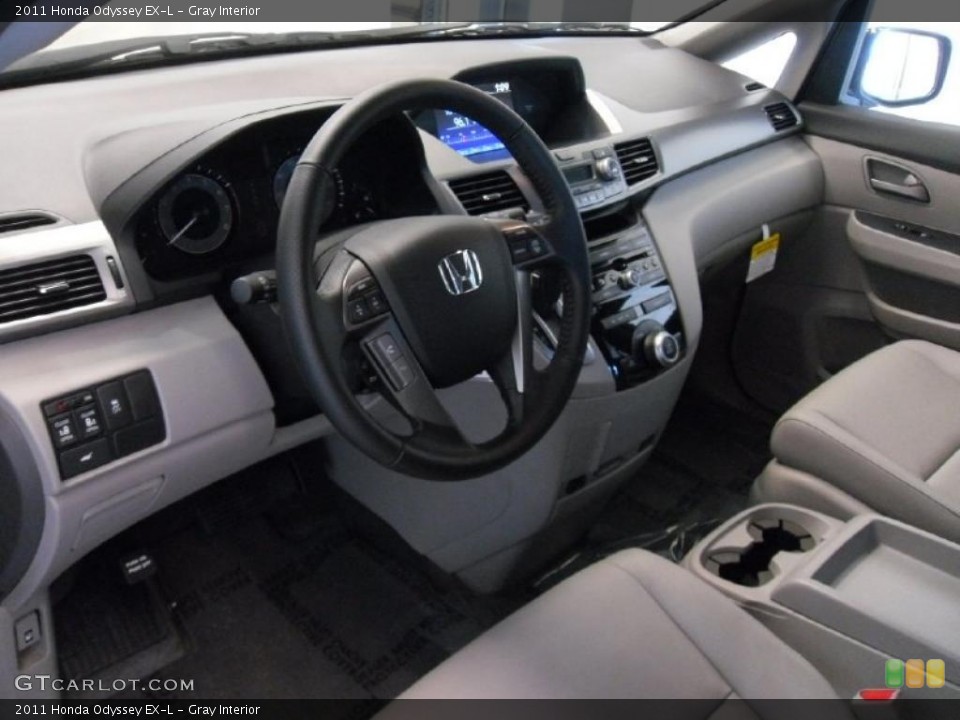 Gray Interior Photo for the 2011 Honda Odyssey EX-L #37537012