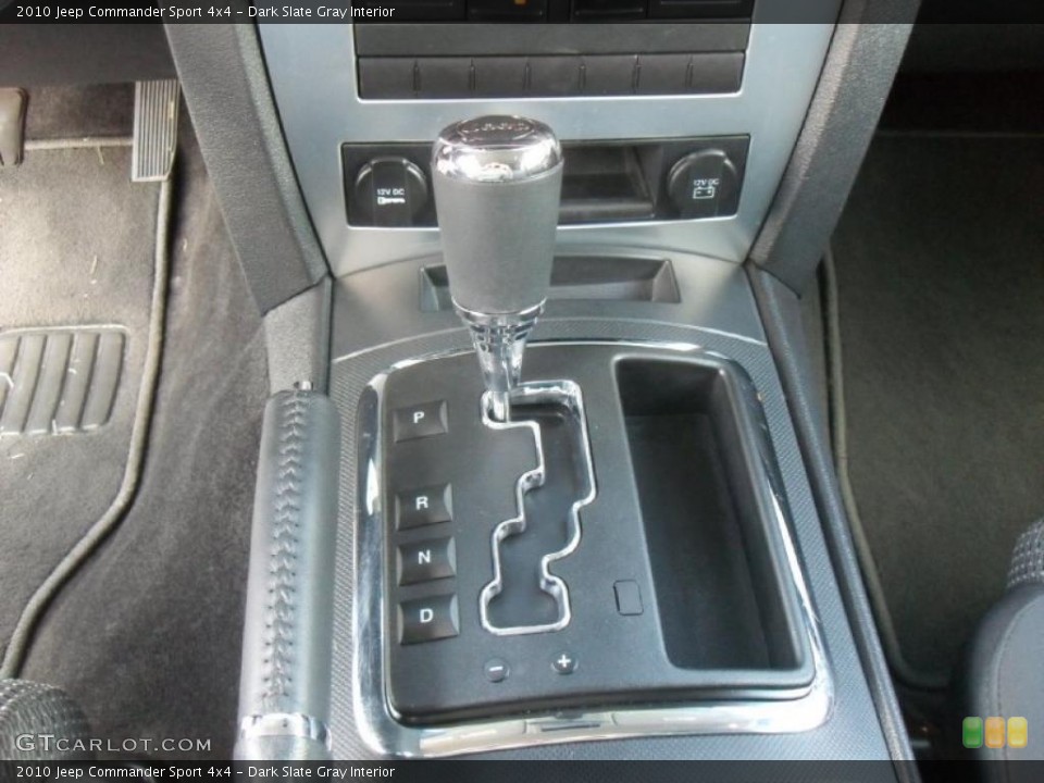 Dark Slate Gray Interior Transmission for the 2010 Jeep Commander Sport 4x4 #37562640