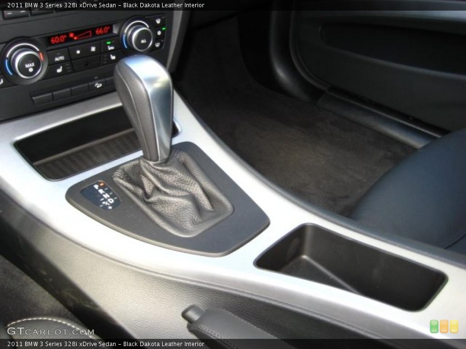 Black Dakota Leather Interior Transmission for the 2011 BMW 3 Series 328i xDrive Sedan #37565136