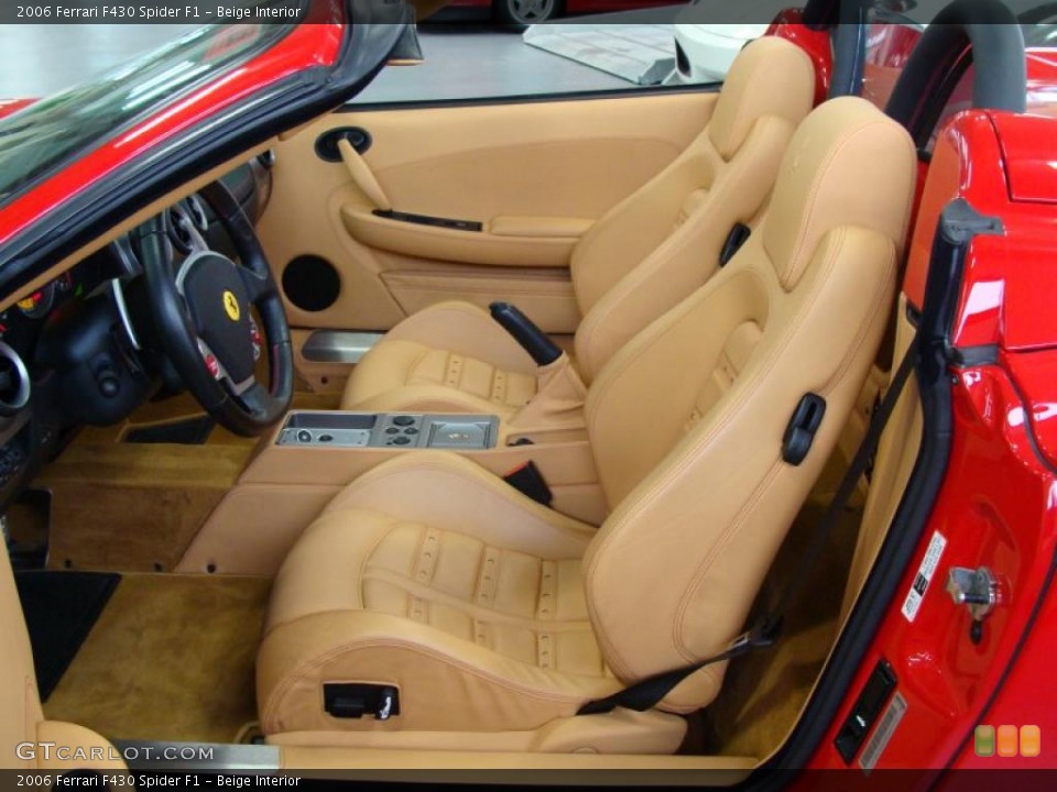 Beige Interior Photo for the 2006 Ferrari F430 Spider F1 #37572458