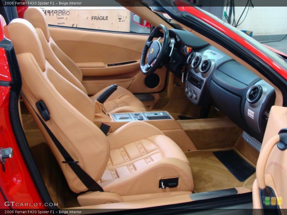 Beige Interior Photo for the 2006 Ferrari F430 Spider F1 #37572522
