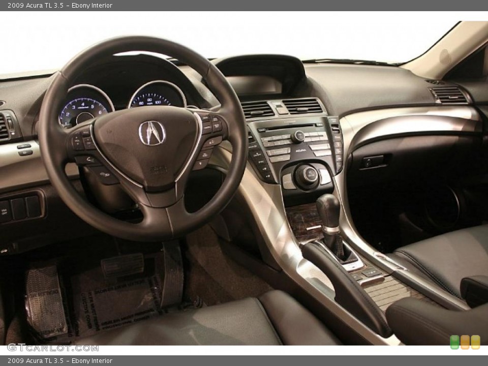 Ebony Interior Photo for the 2009 Acura TL 3.5 #37597103