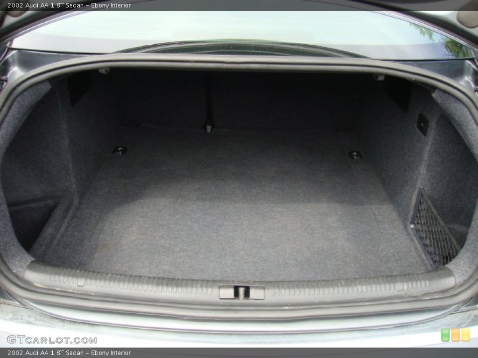Ebony Interior Trunk for the 2002 Audi A4 1.8T Sedan #37600631