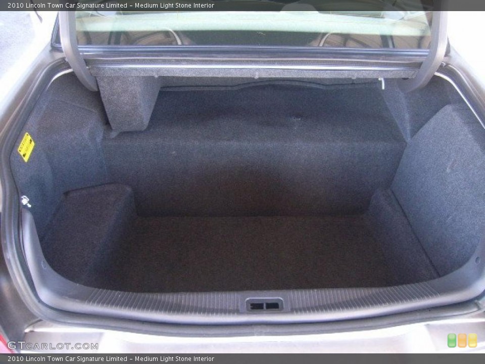 Medium Light Stone Interior Trunk for the 2010 Lincoln Town Car Signature Limited #37611968