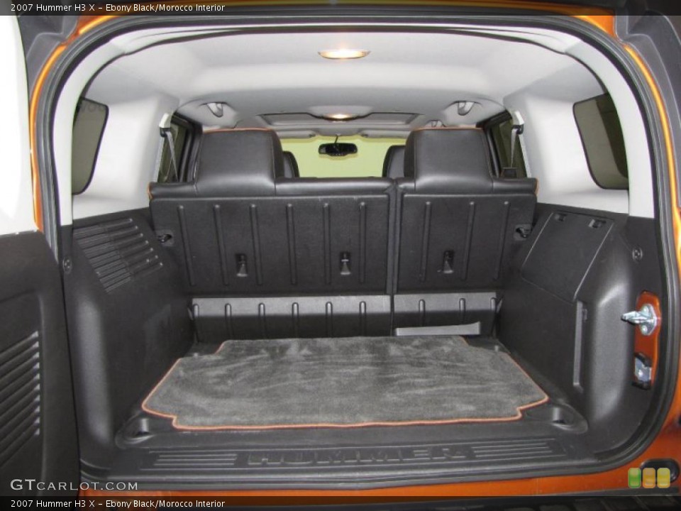 Ebony Black/Morocco Interior Trunk for the 2007 Hummer H3 X #37619152